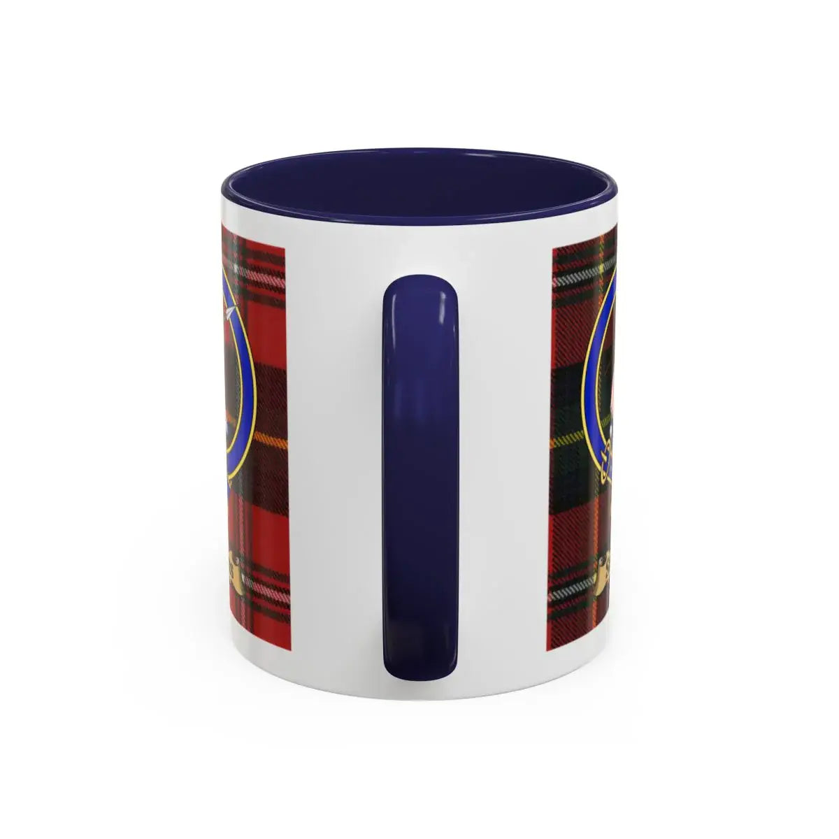 Spiers clan crest mug shown in 11 oz and 15 oz sizes