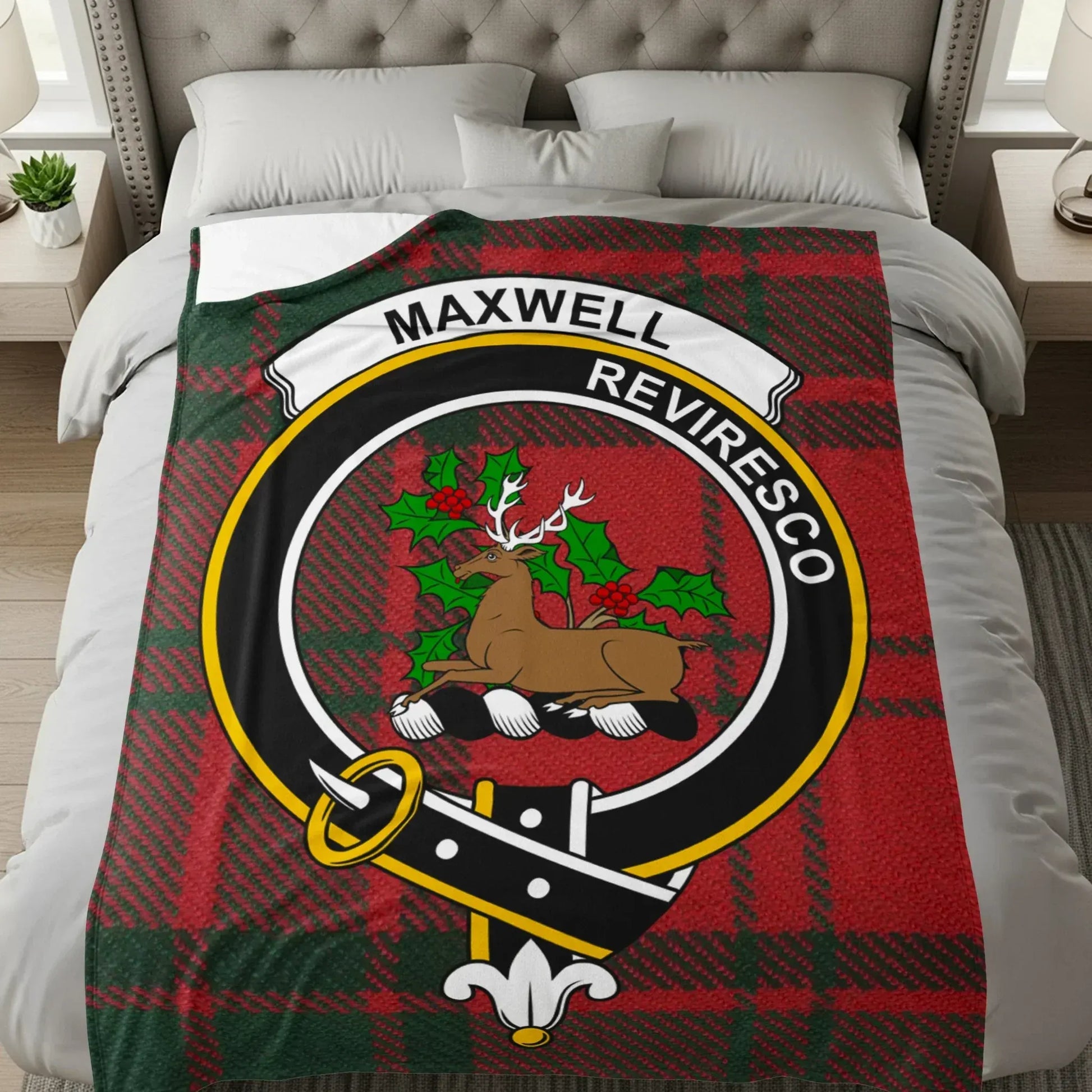 Maxwell Reviresco Tartan Blanket product
