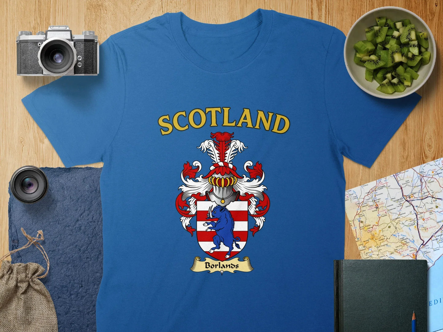 Scotland Borlands Emblem Graphic Tee Shirt product type