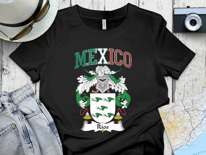 Mexico Family Heritage Design Graphic Tee Shirt product