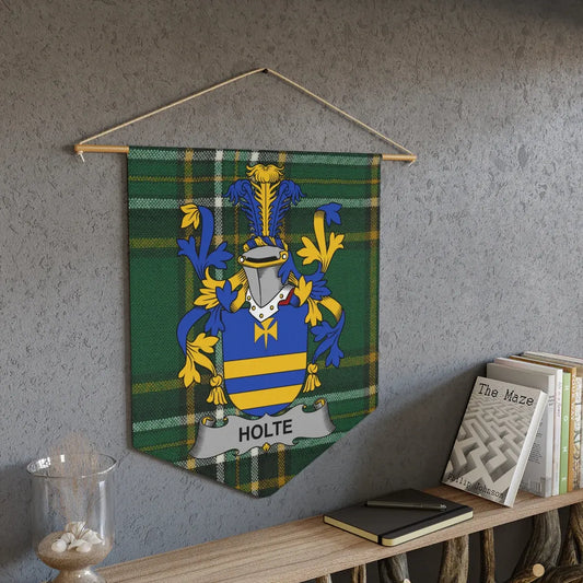 Personalized Heraldic Family Crest Wall Hanging product