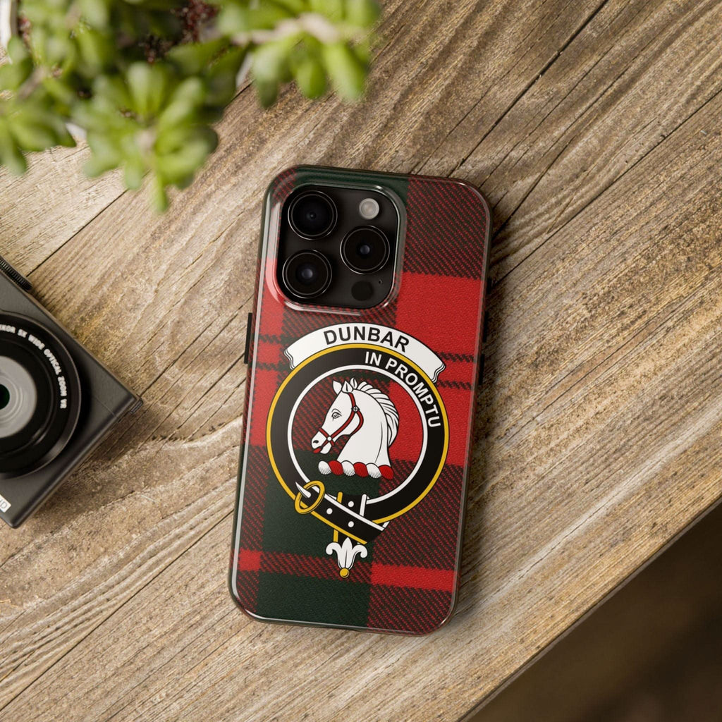 Dunbar Clan Scottish Tartan Cell Phone Case - Celtic Ancestry Gifts