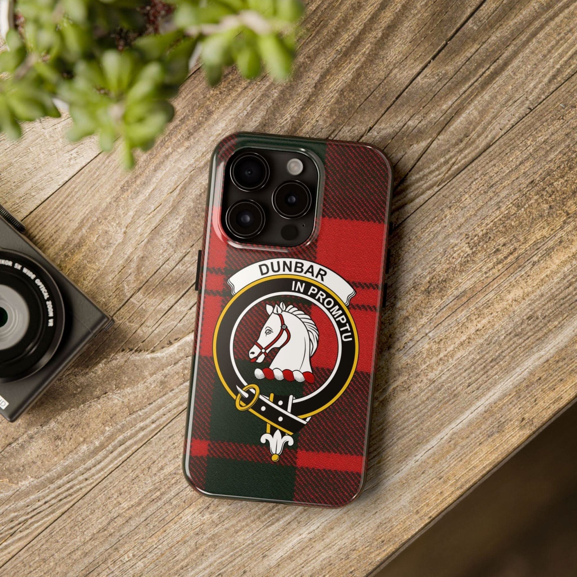 Dunbar Clan Scottish Tartan Cell Phone Case - Celtic Ancestry Gifts
