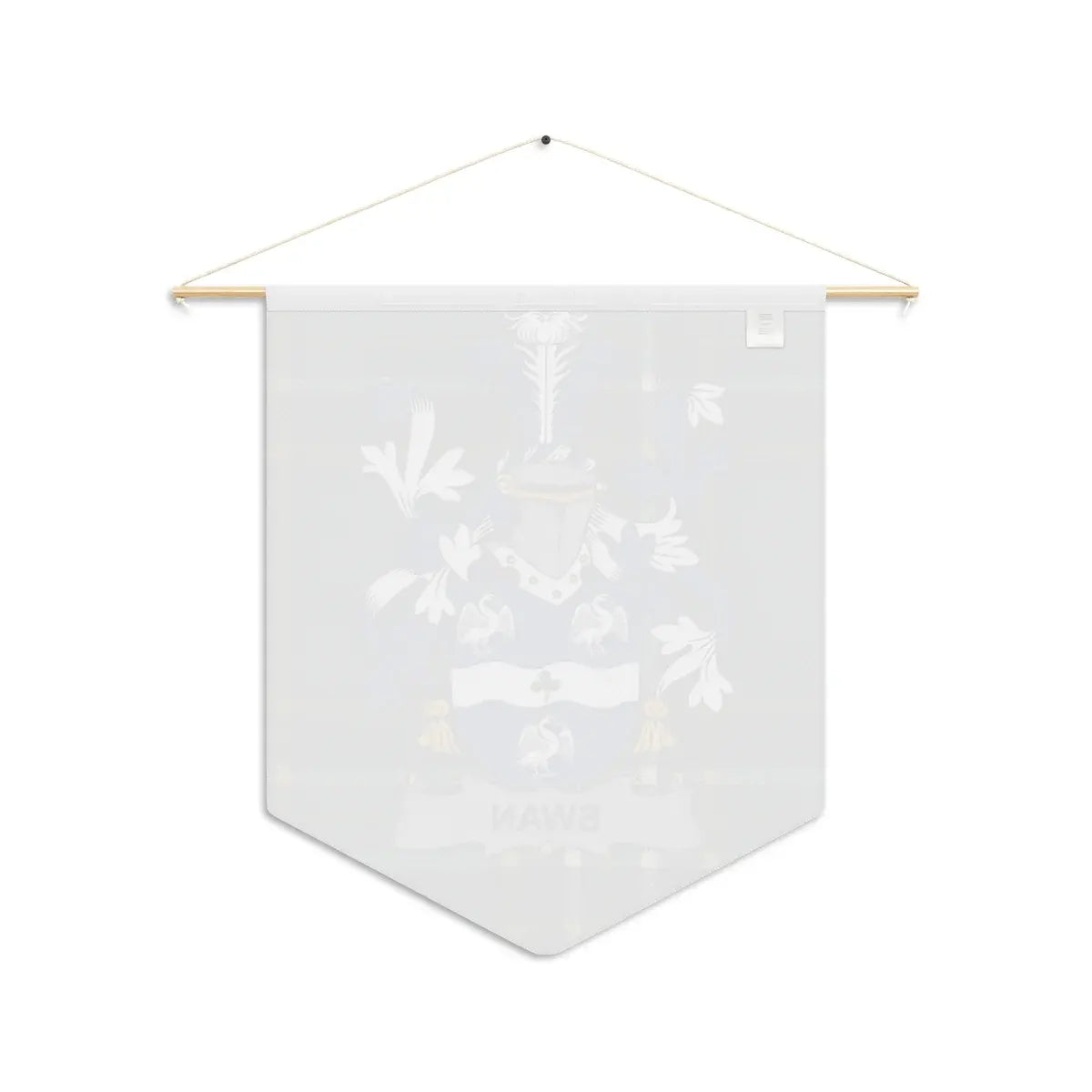 Family Crest White and Blue Hanging Wall Decor product type