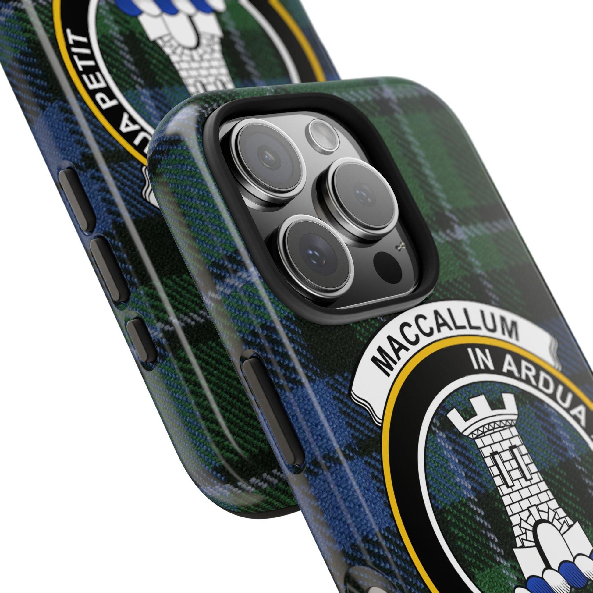 MacCallum Clan Scottish Tartan Cell Phone Case - Celtic Ancestry Gifts