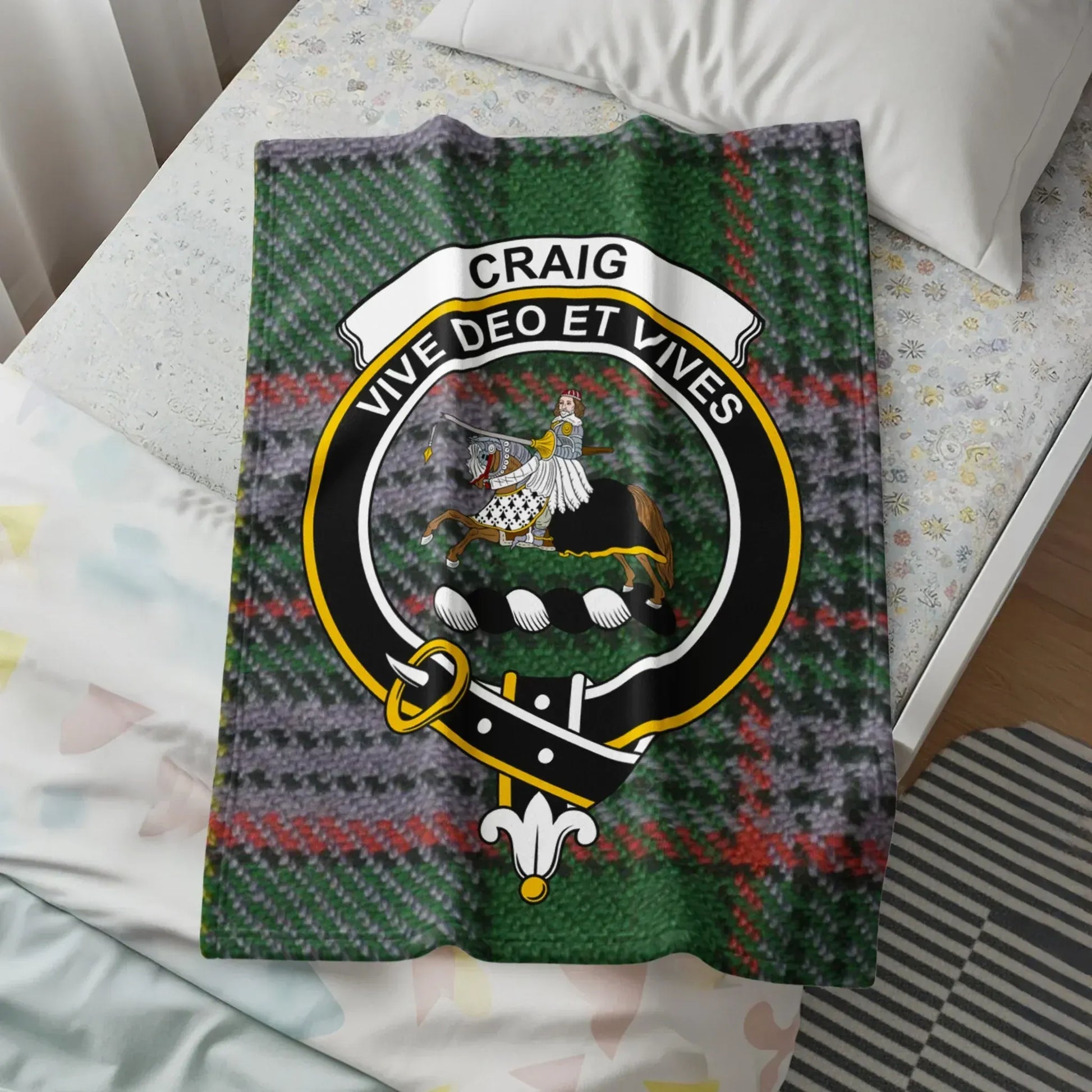 Vive Deo Et Vives Craig Emblem Blanket product