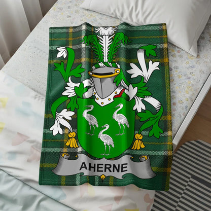 Personalized Family Crest Blanket Custom Product