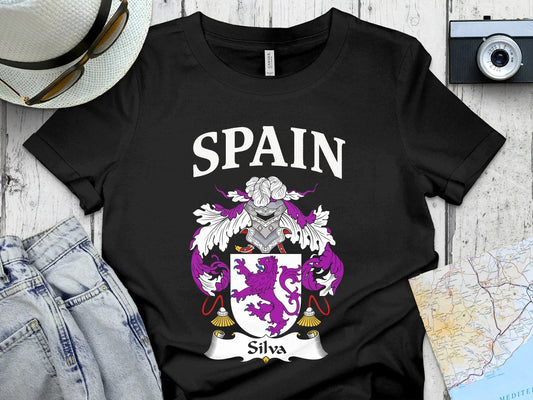 Spain Silva Crest Design Graphic T-Shirt product