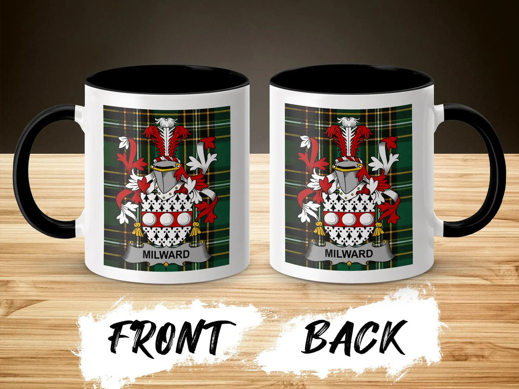 Milward Irish National Tartan ceramic accent mug