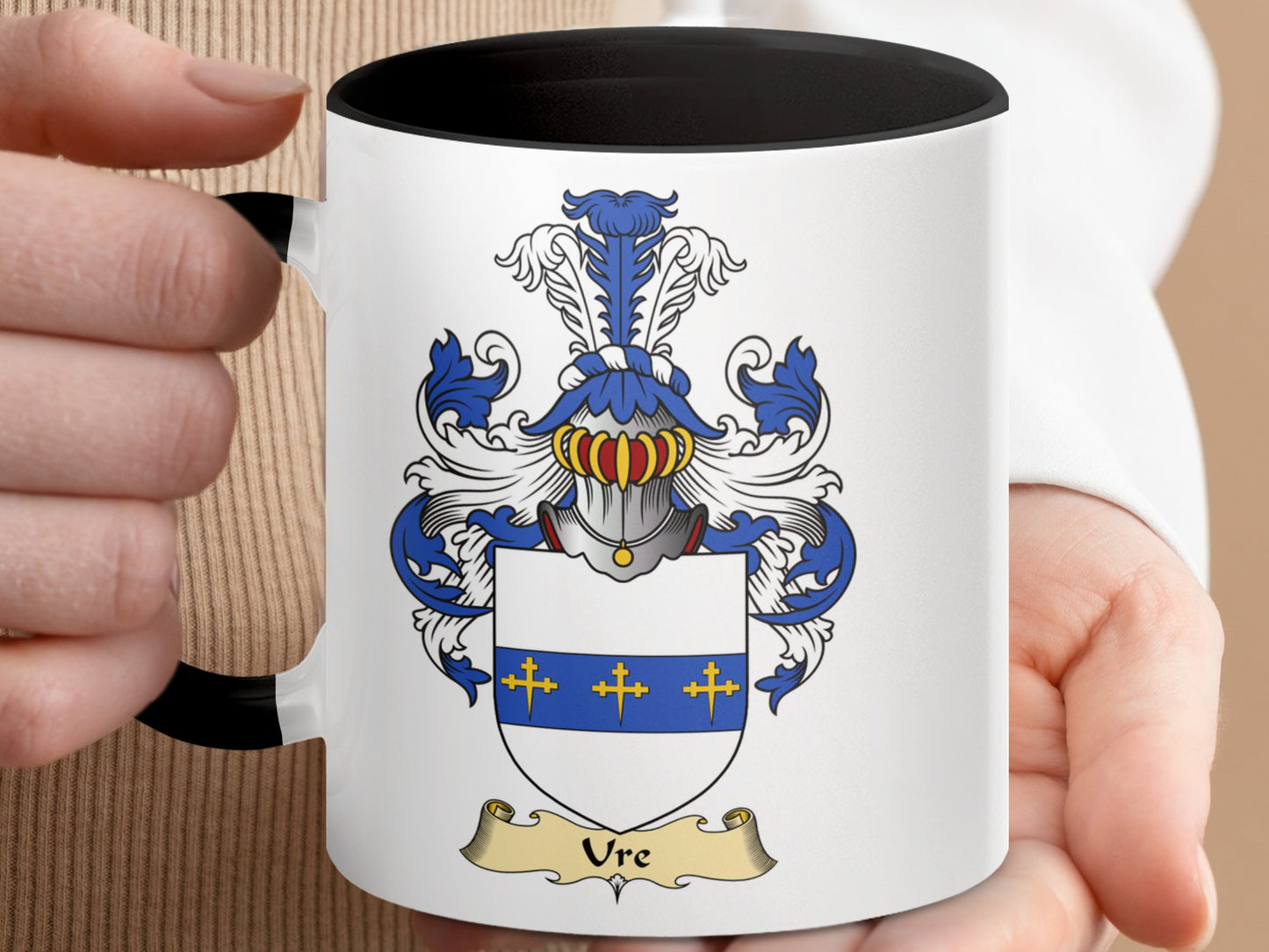 Clan Vre Scottish Coat of Arms Mug - Living Stone Gifts