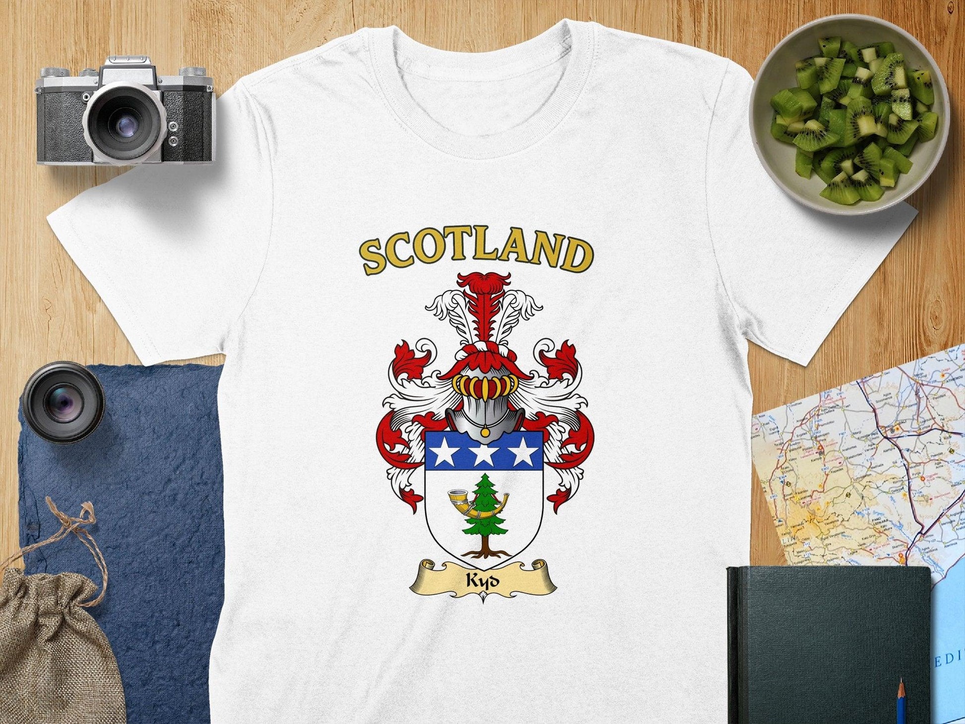 Scotland Coat of Arms Printed T-Shirt product type