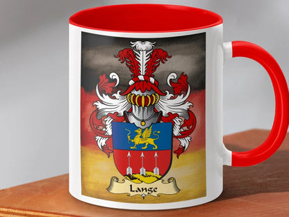 German Family Crest Coat of Arms Custom Mug product