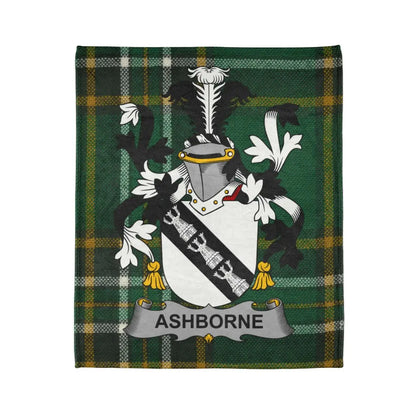 Ashborne Tartan Crest Design Home Decor Product