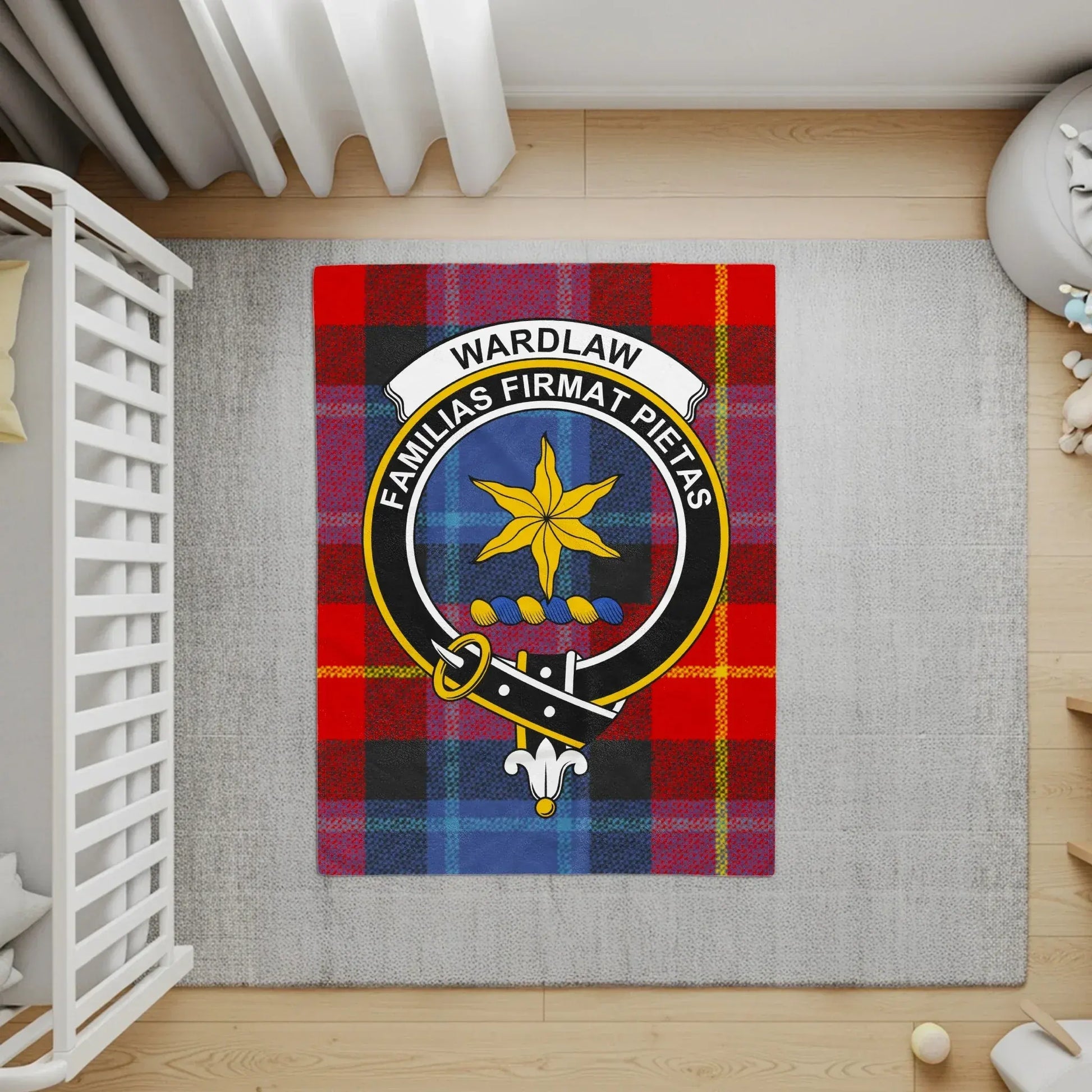 Wardlaw Familias Firmat Pietas Crest Rug product