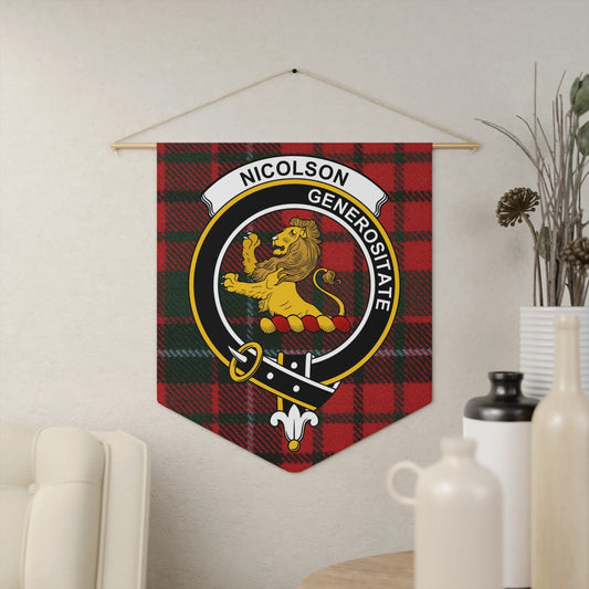 Nicolson Generositate Scottish Clan Crest product type