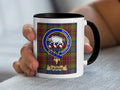 Timor Omnis Abesto Craigie Clan Tartan Mug