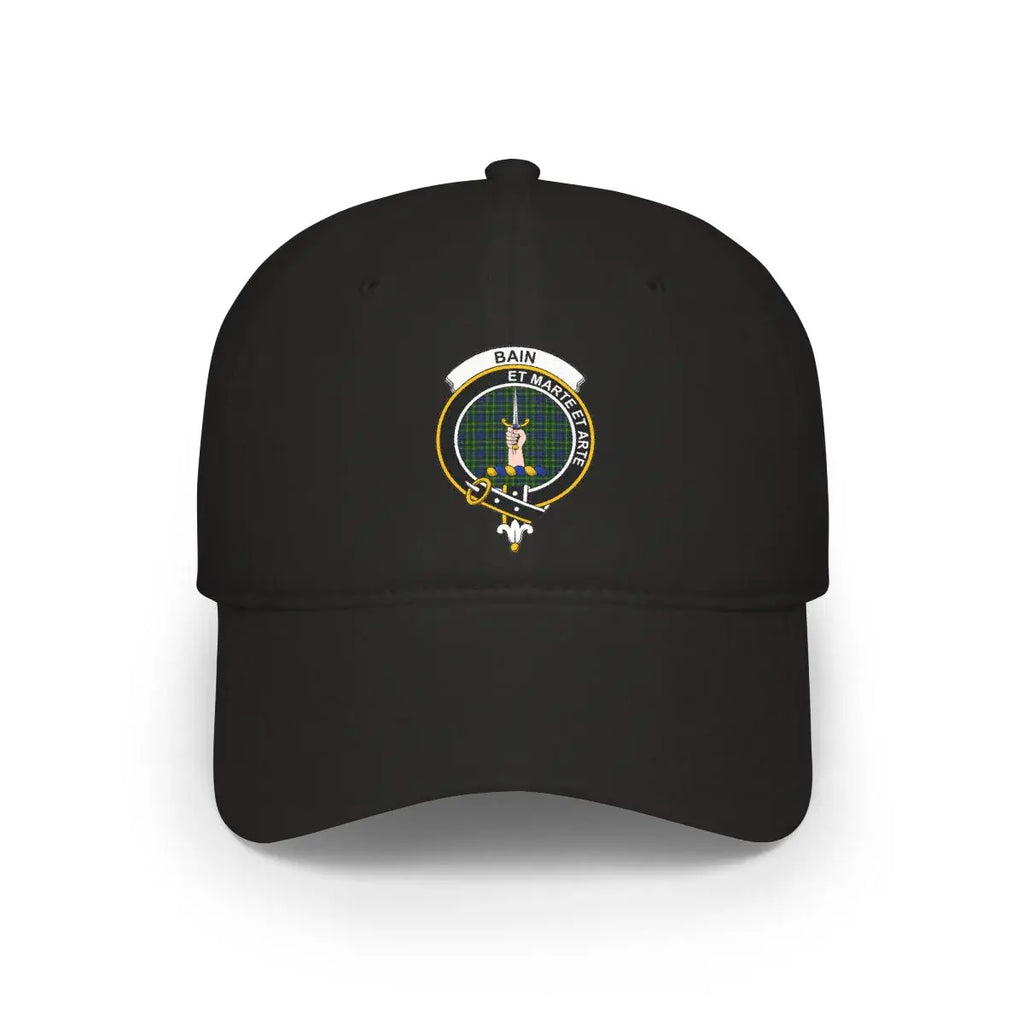 Bain Et Marte Taite Black Baseball Cap Hat