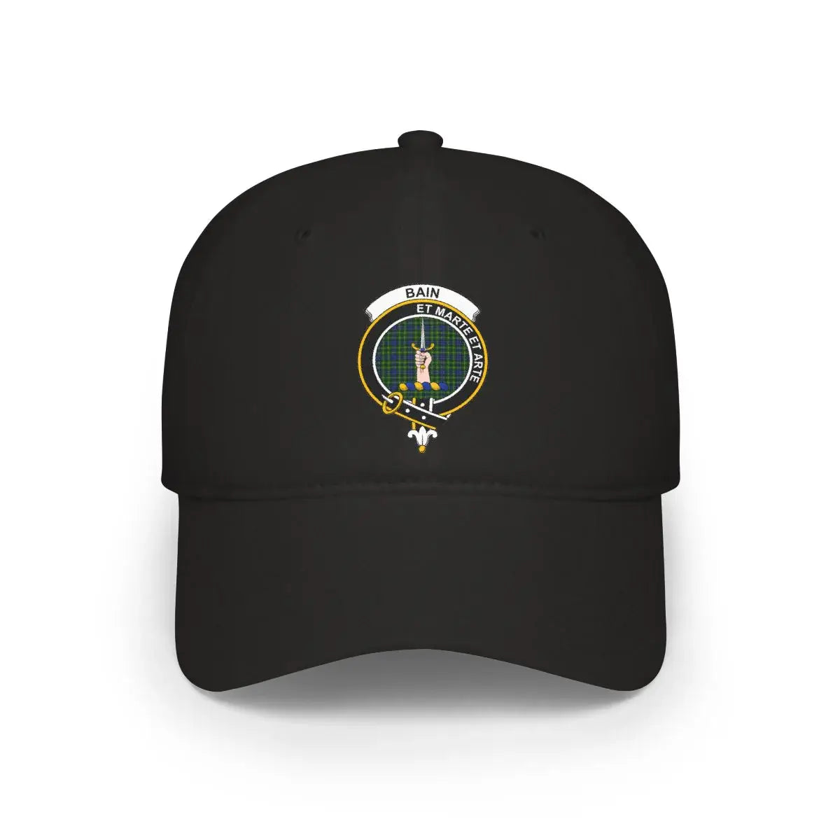 Bain Et Marte Taite Black Baseball Cap Hat