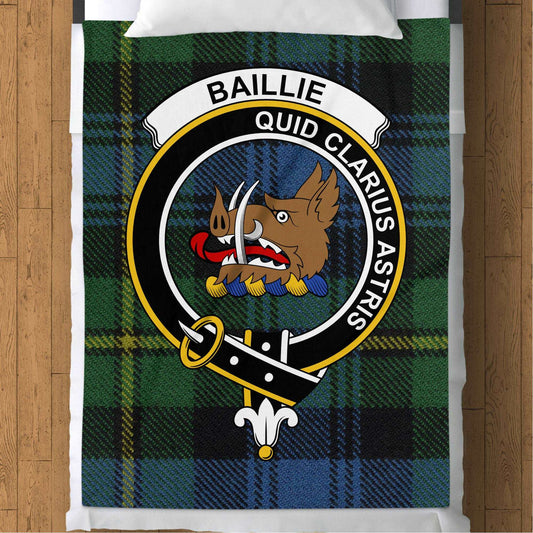 Baillie Crest Quid Clarius Astris Tartan Throw Blanket - Living Stone Gifts