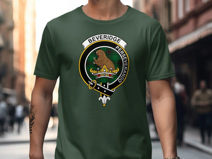 Beveridge Perseverando Crest Design T-shirt product type