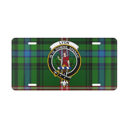 Personalized Scottish Clan Tartan License Plate product type