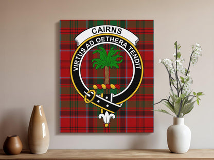 Cairns Virtus Ad Oethera Tendit Clan Crest Poster product