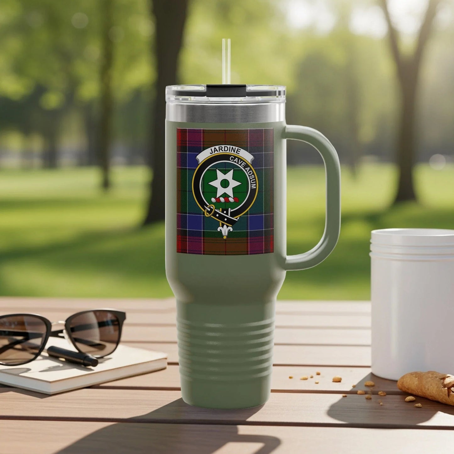 Jardine Clan Crest Travel Tumbler drinkware product