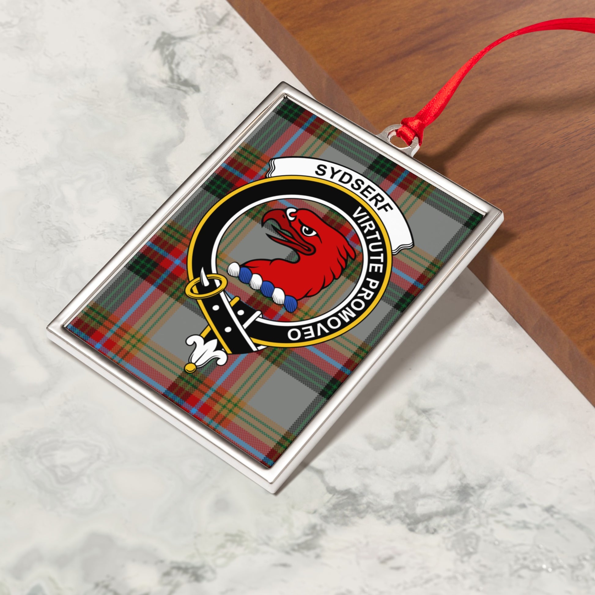 Clan Crest Metal Wall Plaque Custom Family Gift product