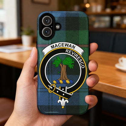 MacEwan Reviresco Crest Plaid Phone Case