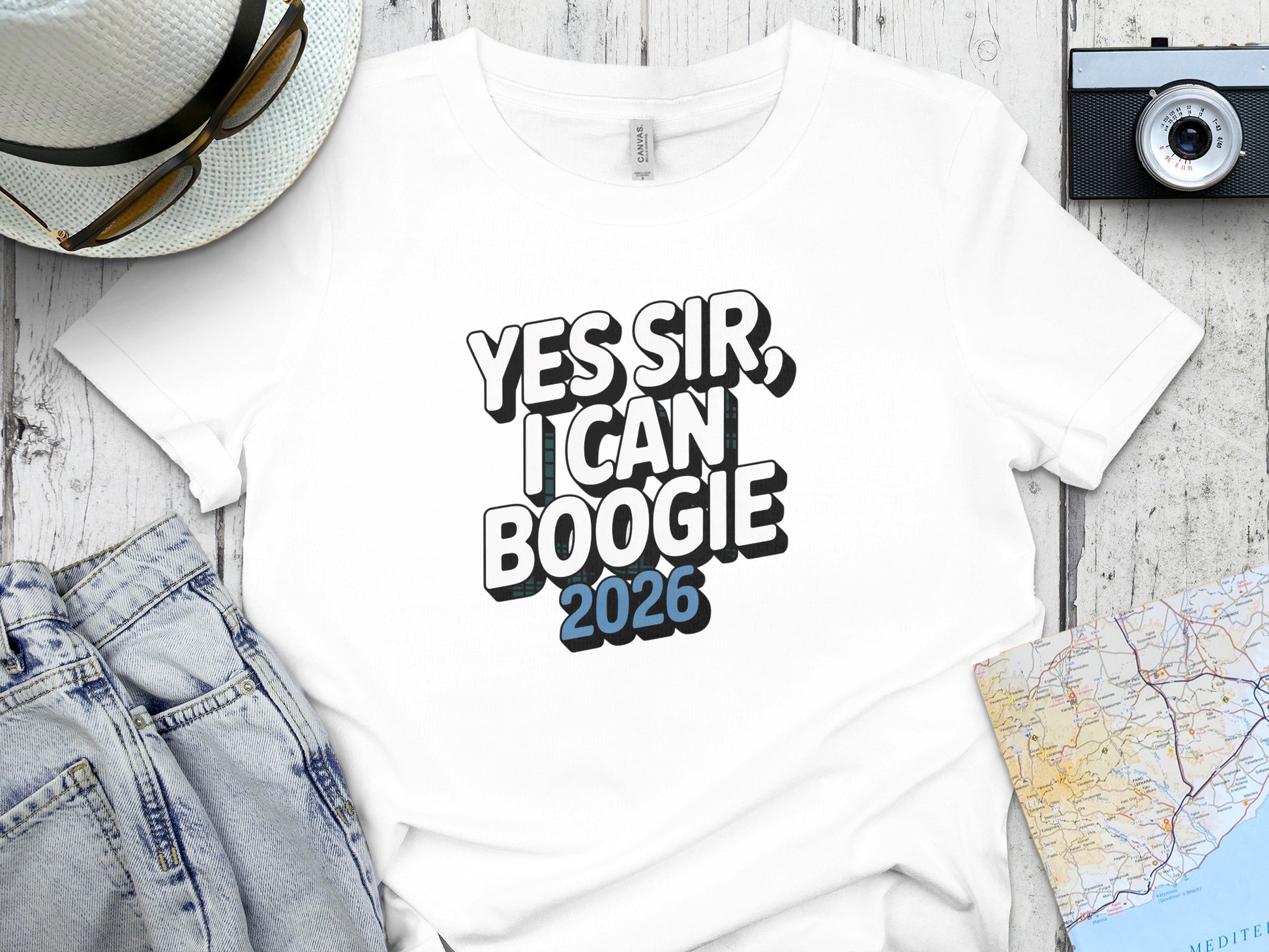 Yes Sir I Can Boogie 2026 Graphic Tee