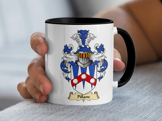 Clan Pillans Scottish Coat of Arms Mug - Living Stone Gifts