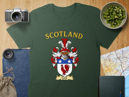 Scotland Rooster Graphic Vintage Style T-Shirt product