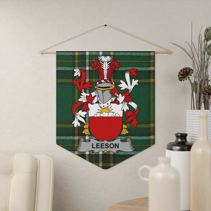 Leeson Family Crest Plaid Wall Hanging product