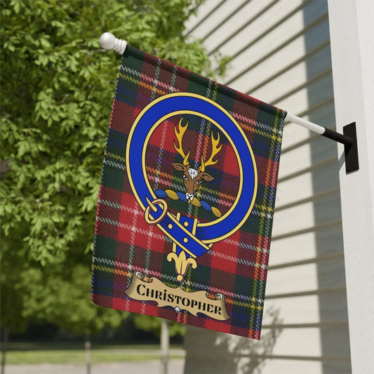 Personalized Christopher Scottish Clan Flag product type