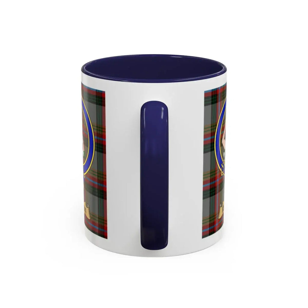 Tartan Plaid Crest Design Ceramic Coffee Mug