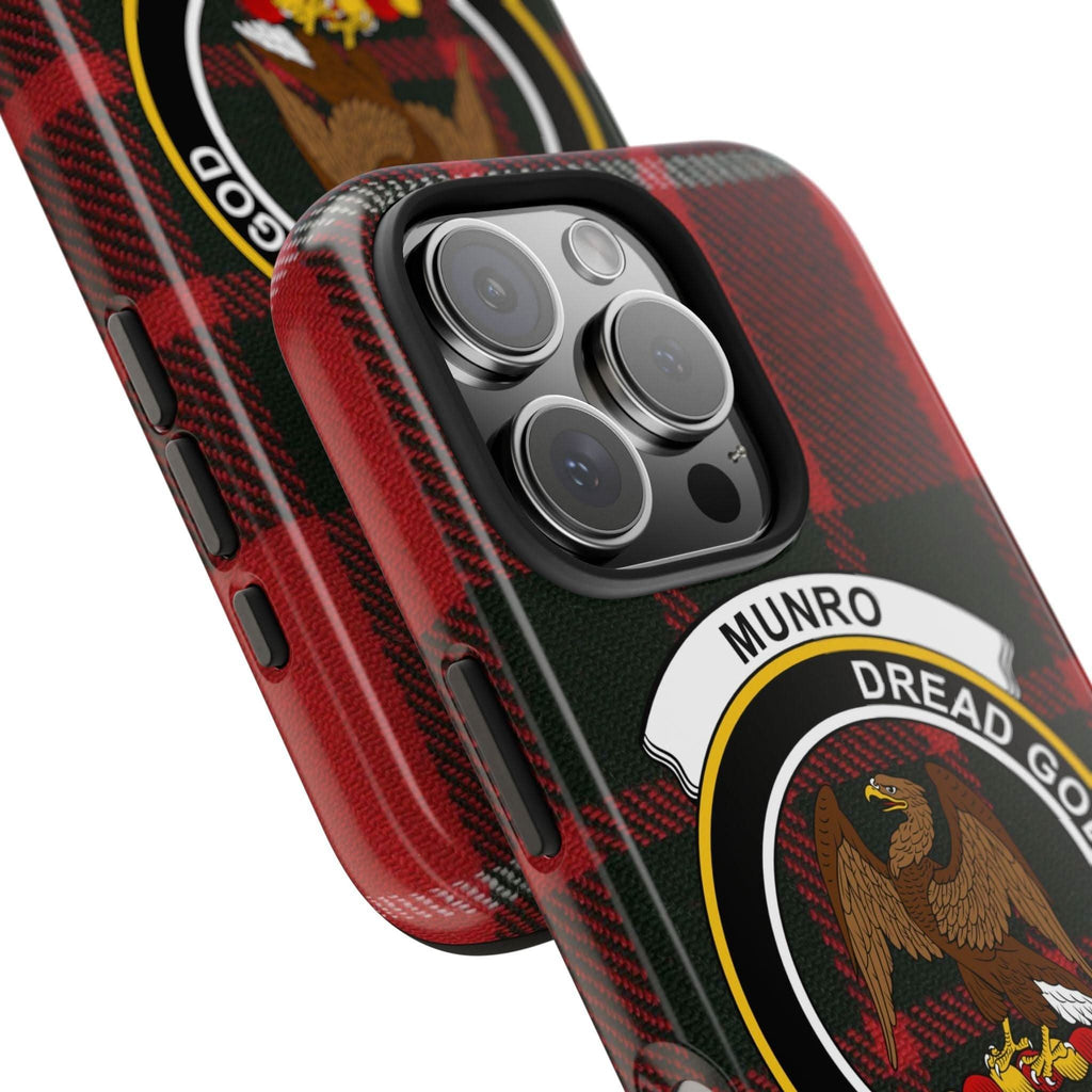 Munro Clan Scottish Tartan Cell Phone Case - Celtic Ancestry Gifts