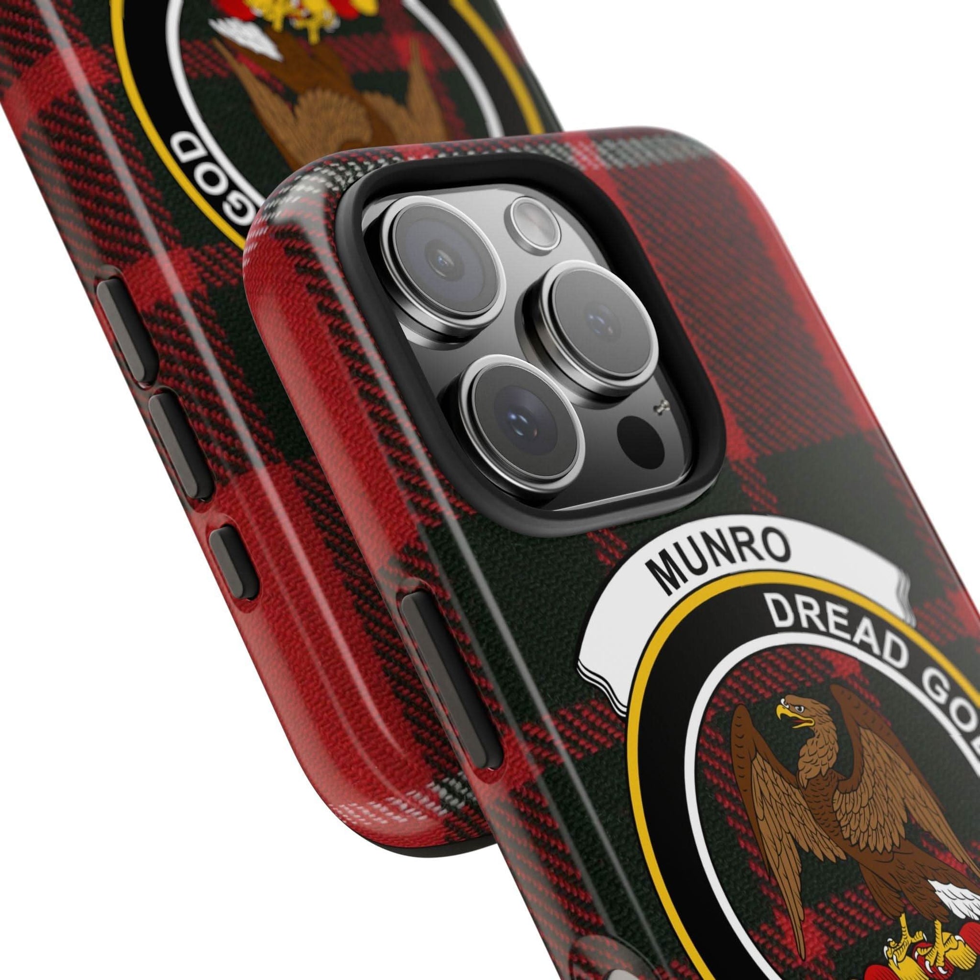 Munro Clan Scottish Tartan Cell Phone Case - Celtic Ancestry Gifts