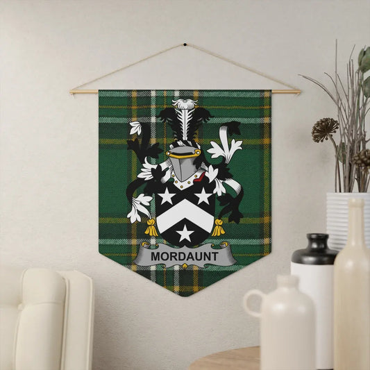 Mordant Family Crest Printed Wall Hanging product