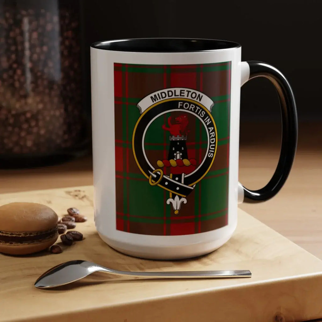 Middleton Fortis in Arduis Tartan Mug