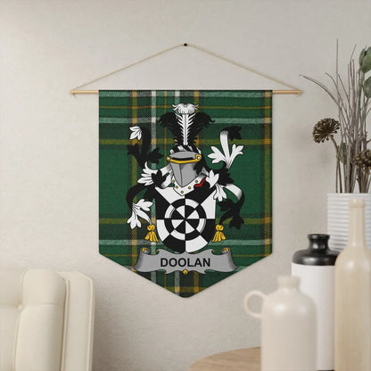 Family Crest Coat of Arms Doolan Wall Hanging product