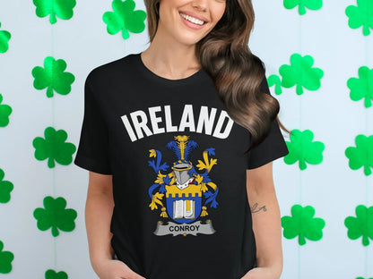 Ireland Conroy Crest Design T-Shirt product type