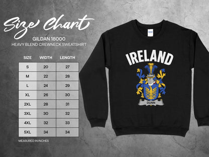 Ireland Dunn Coat of Arms Crewneck Sweatshirt product type