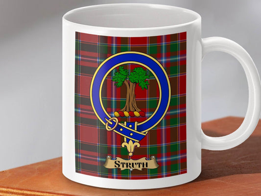 Struth Clan Tartan Mug Unique Personalized Gift product