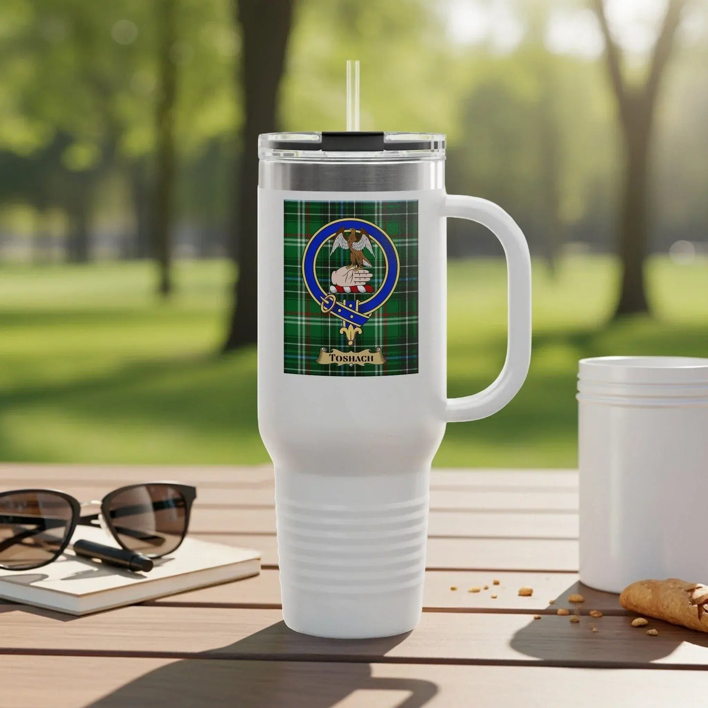 Plaid Custom Double Insulated Handle Drinkware product