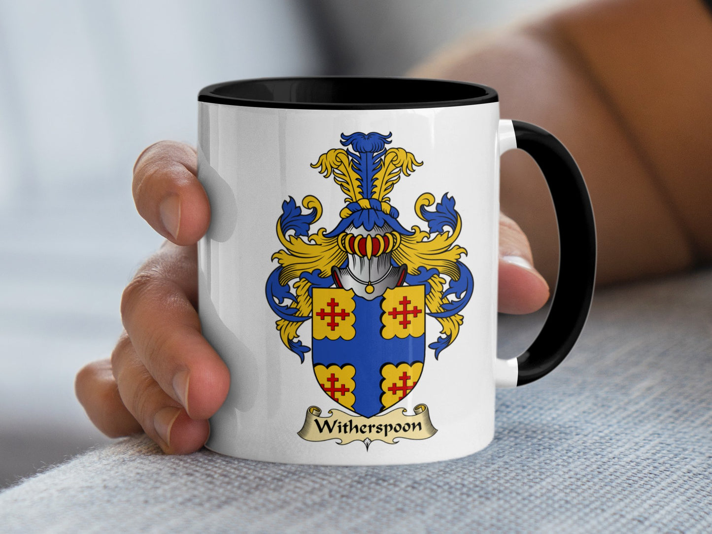 Clan Witherspoon Scottish Coat of Arms Mug - Living Stone Gifts