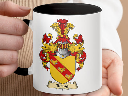 Turing Clan Scottish Coat of Arms Mug - Living Stone Gifts