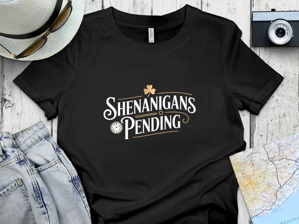 Shenanigans Pending Graphic Tee Shirt Casual Wear