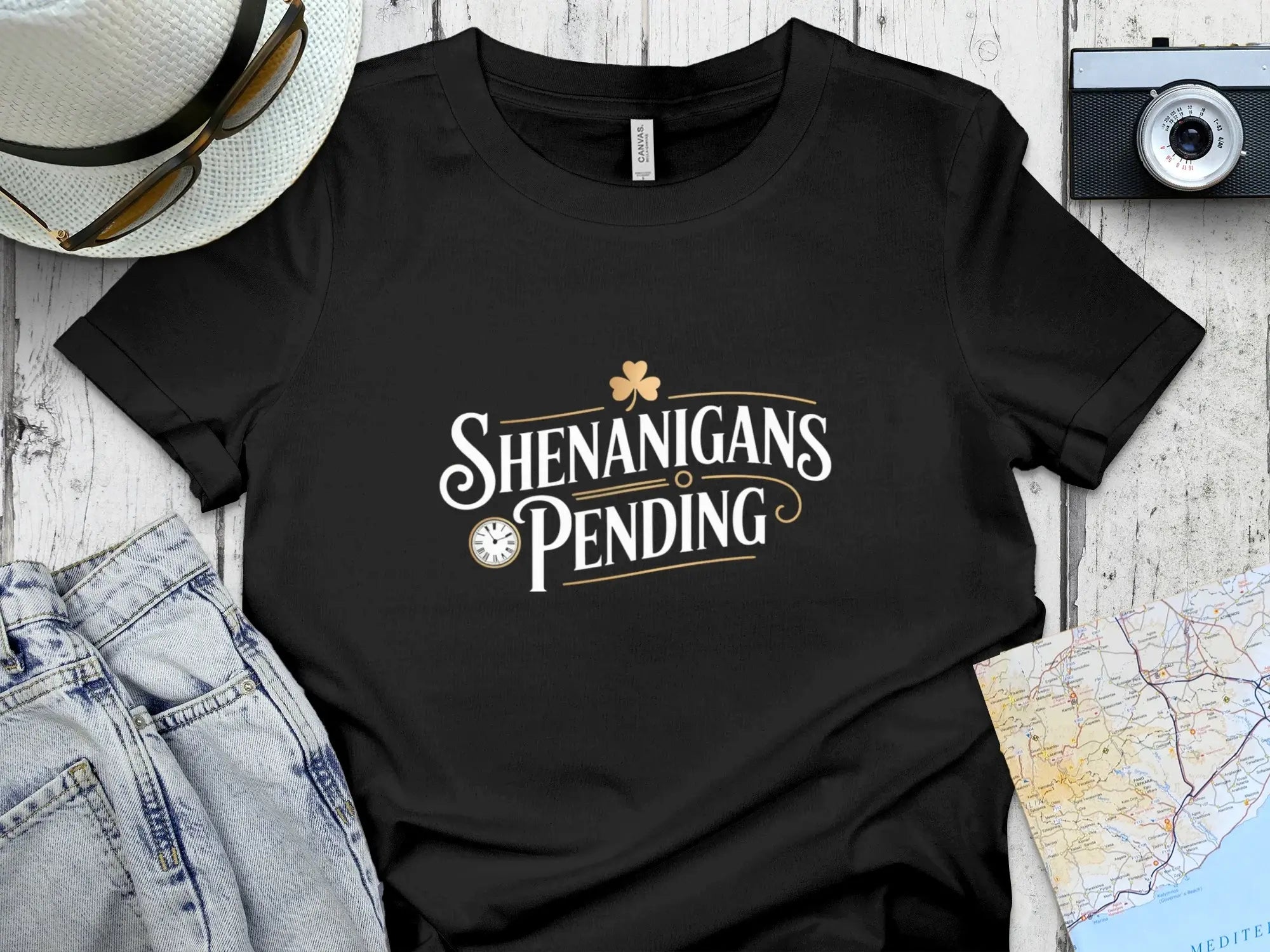 Shenanigans Pending Graphic Tee Shirt Casual Wear