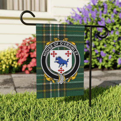 House of O'Crowley Plaid Garden Flag Product