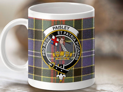 Paisley Pro Rege Et Patria Pugnans Crest Mug product type